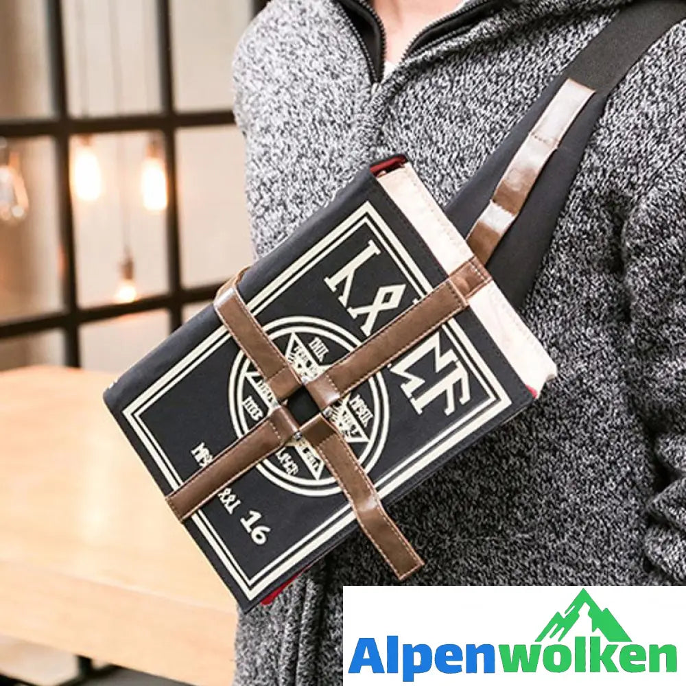 Alpenwolken - Zauberbuch Segeltuch Tasche