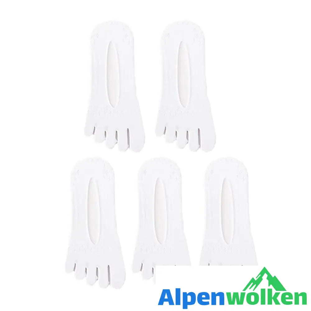 Alpenwolken - Zehensocken für Damen