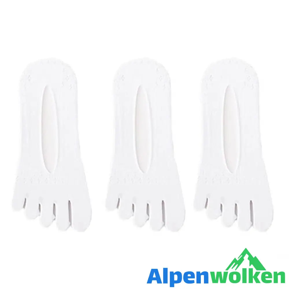 Alpenwolken - Zehensocken für Damen