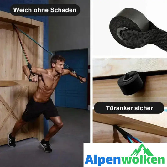 Alpenwolken - Zuhause Fitness elastische Schnur