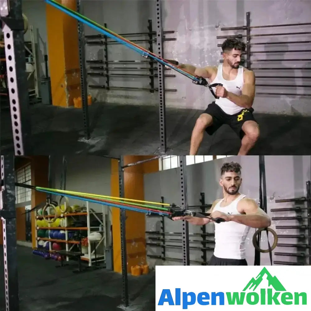 Alpenwolken - Zuhause Fitness elastische Schnur