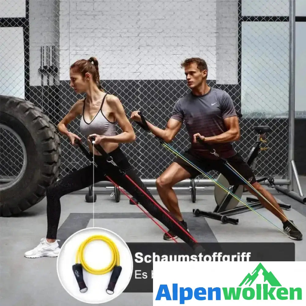 Alpenwolken - Zuhause Fitness elastische Schnur