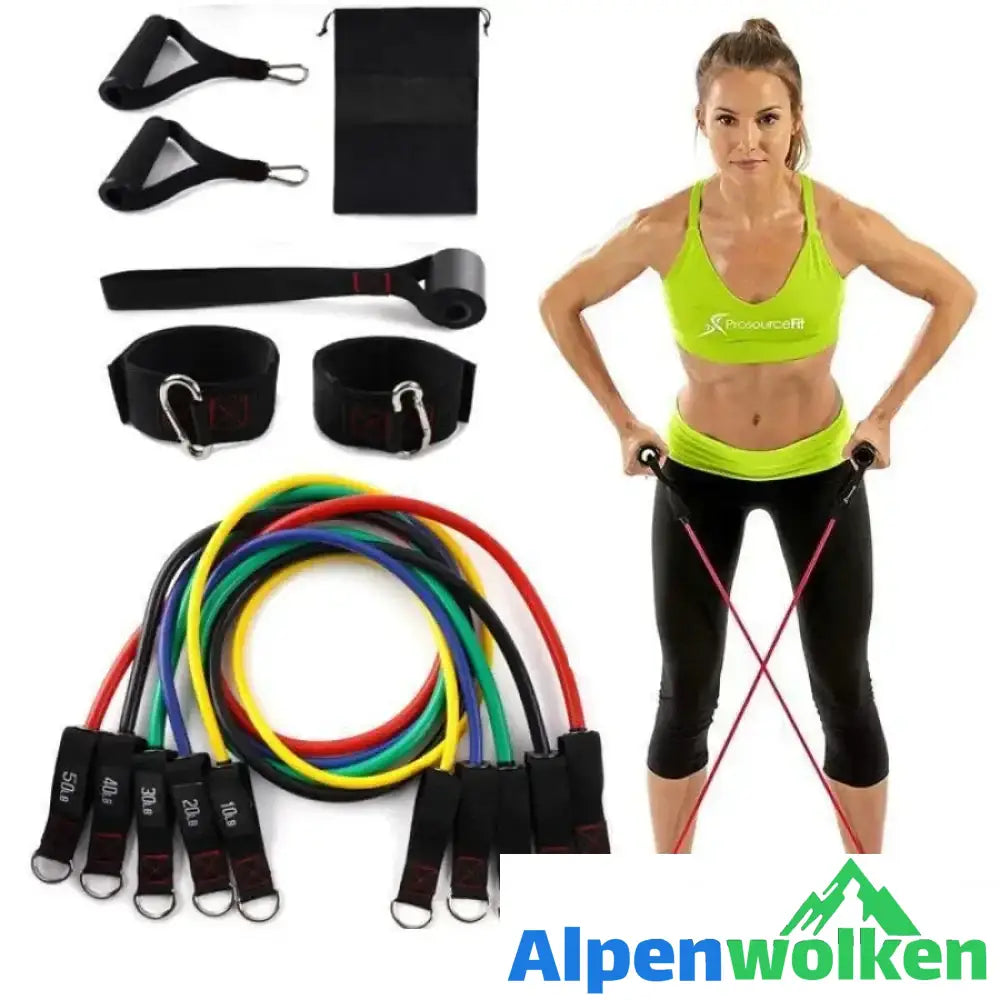 Alpenwolken - Zuhause Fitness elastische Schnur