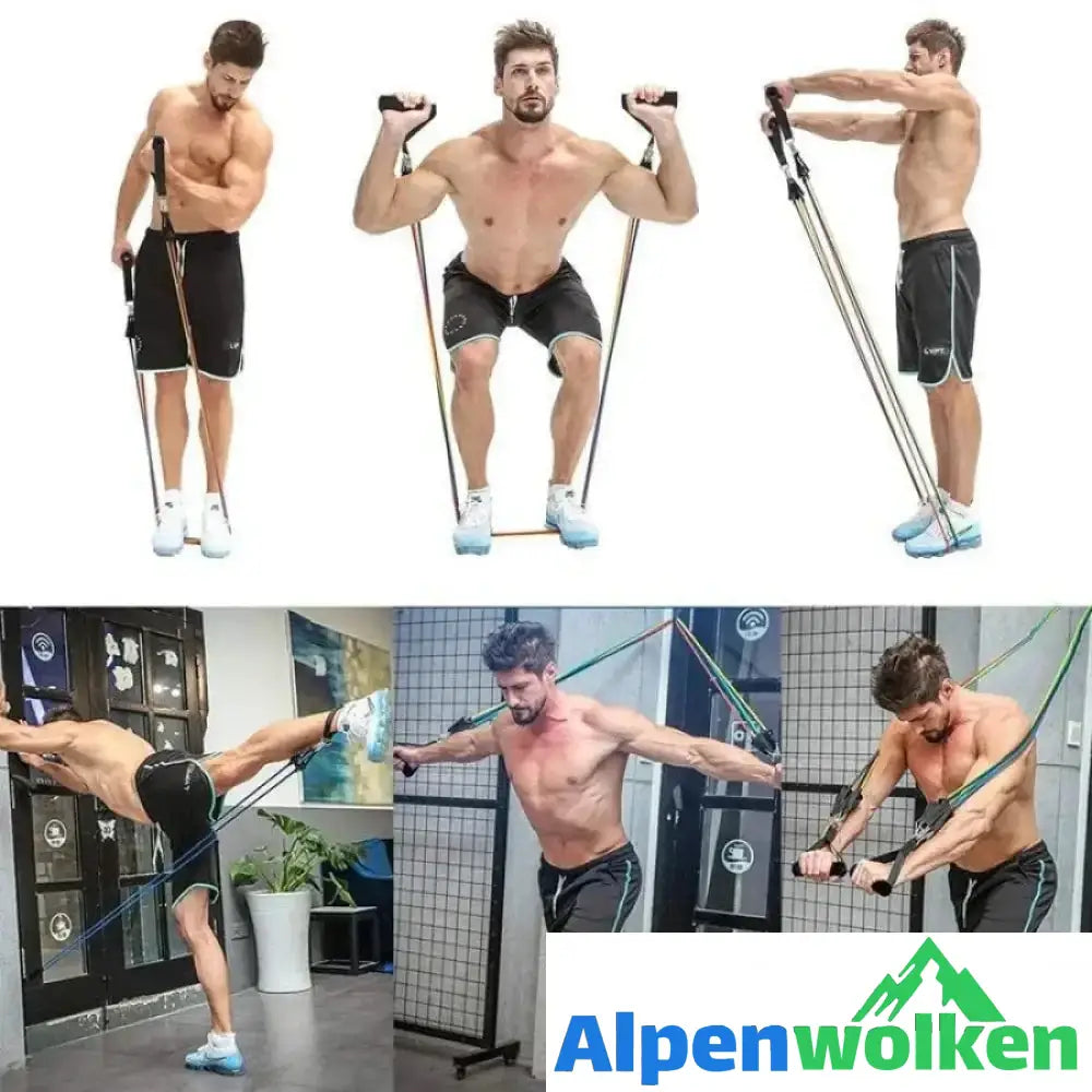 Alpenwolken - Zuhause Fitness elastische Schnur